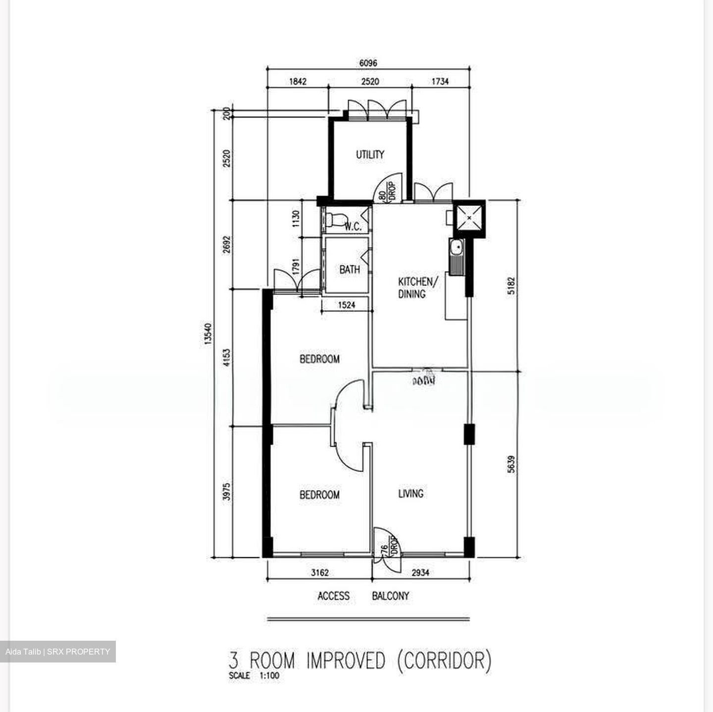 Blk 59 Marine Terrace Haven (Marine Parade), HDB 3 Rooms #617082351